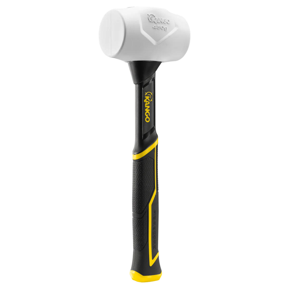 Kango 450g White Rubber Mallet - High-Density Rubber - Durable Design - Image 5