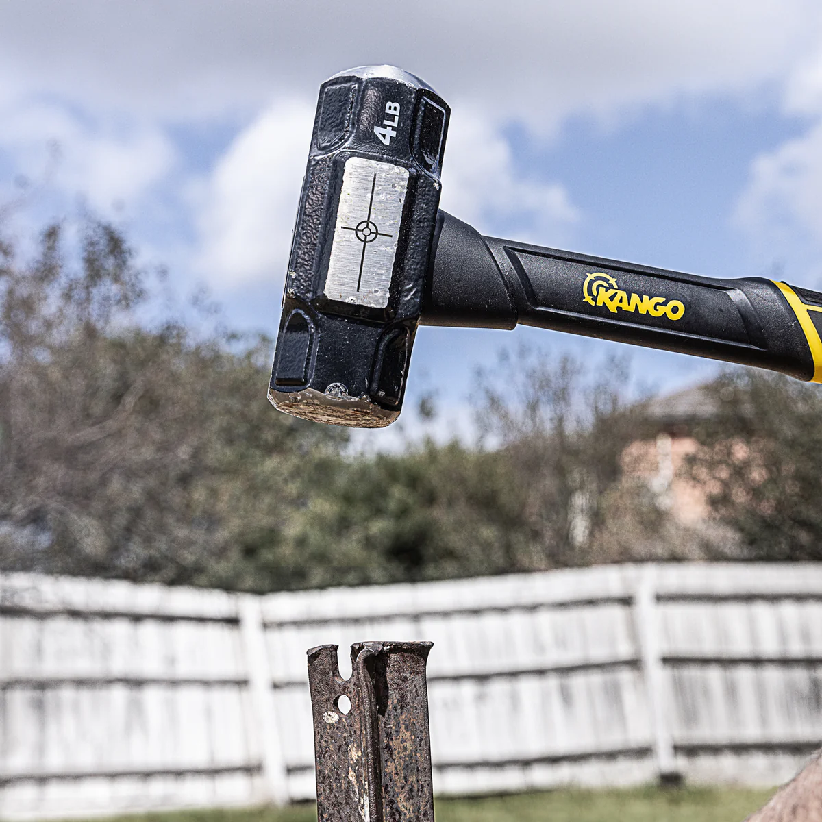 Kango 4lb Cross Strike Sledge Hammer - Heat-Treated Steel - Demolition Tool - Image 2