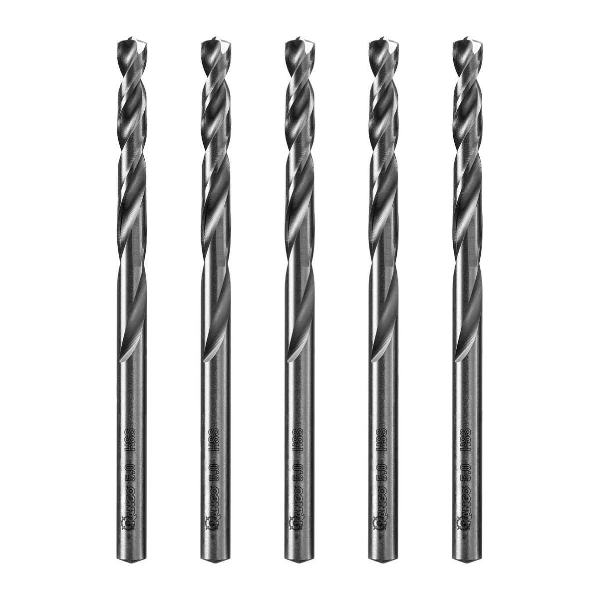 Kango 5mm HSS Drill Bit 5 Pack - High-Speed Steel - Precision Drilling