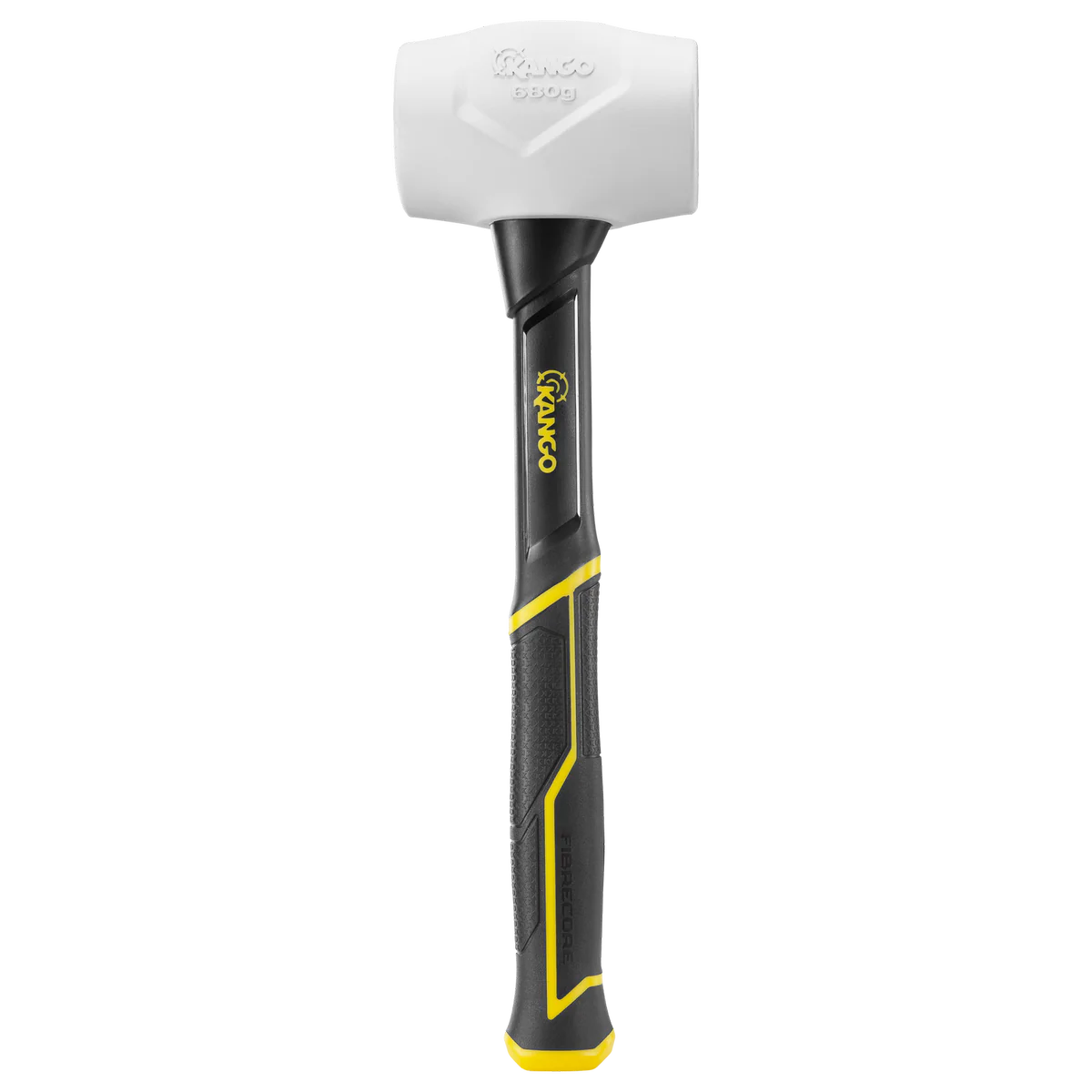 Kango 680g White Rubber Mallet - High-Density Rubber - Durable Design