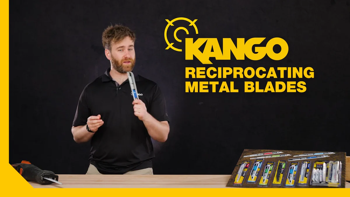 Kango 9" 14 TPI Metal Flex Reciprocating Saw Blades 2 Pack - Durable Cutting - Image 4