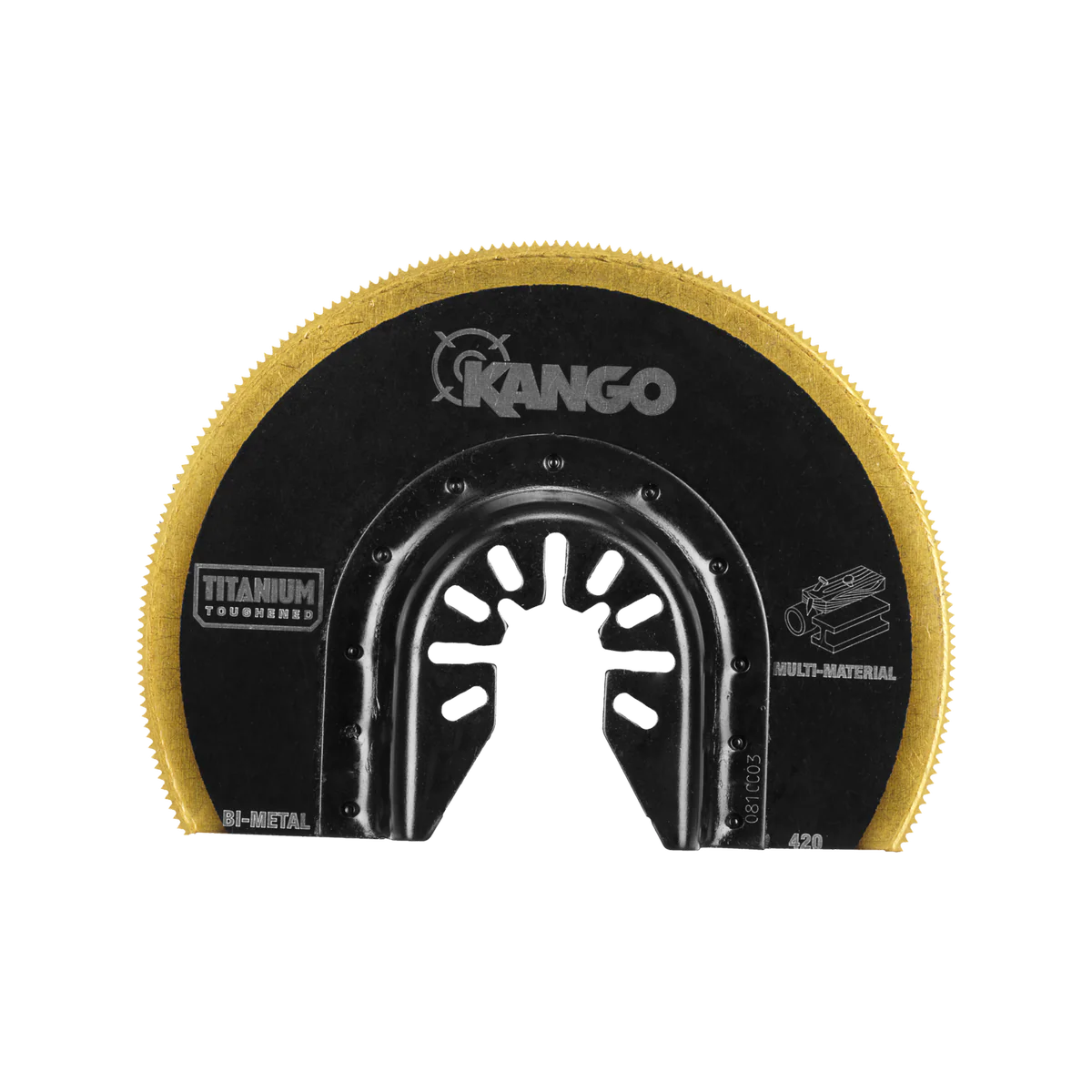 Kango Bi-Metal Segmented Saw Multi Tool Blade 89mm - Precision Cutting - Image 2