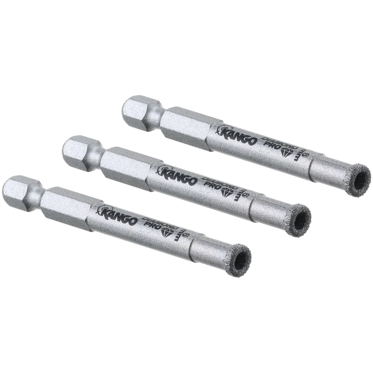 Kango Diamond Pro Mini Hole Saw 3 Pack - 6mm - Precision Drilling - Image 2