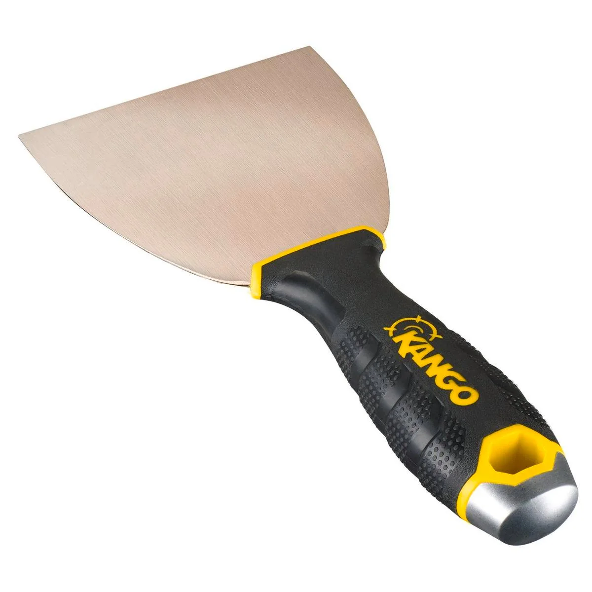 Kango 100mm Stainless Joint Knife - Rust-Resistant Gold Blade - Silver - Image 2