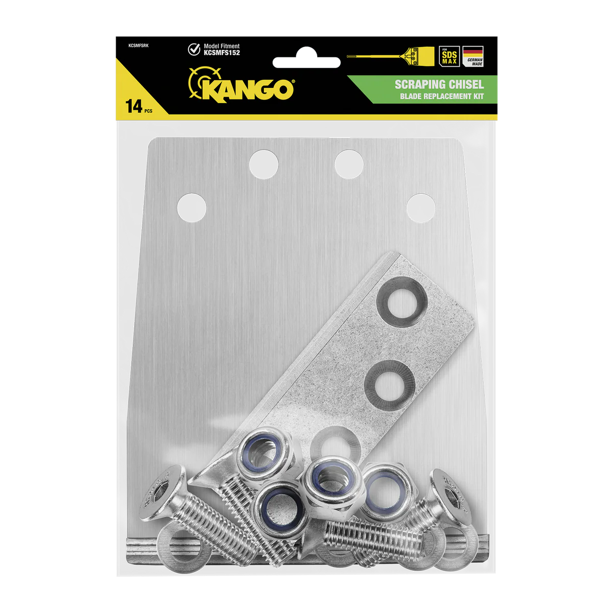 Kango SDS Max Scraping Chisel Replacement Kit - 152mm x 635mm - Forged Steel