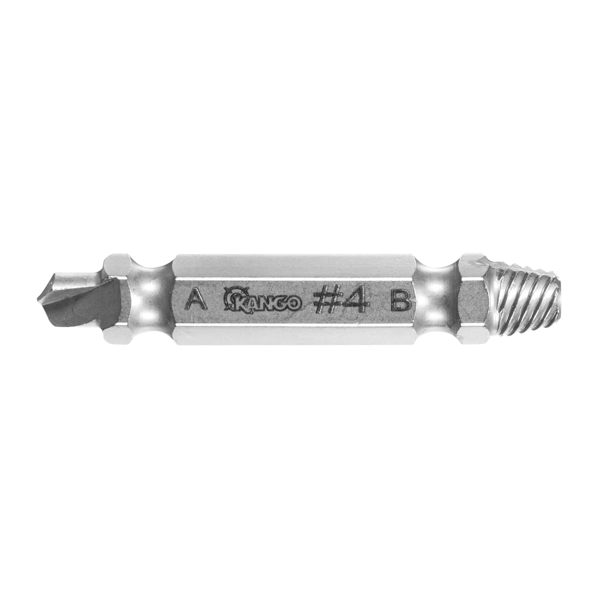 Kango Size 4 Screw Extractor - M2 Steel - 65mm x 10mm x 123mm - Durable - Image 2