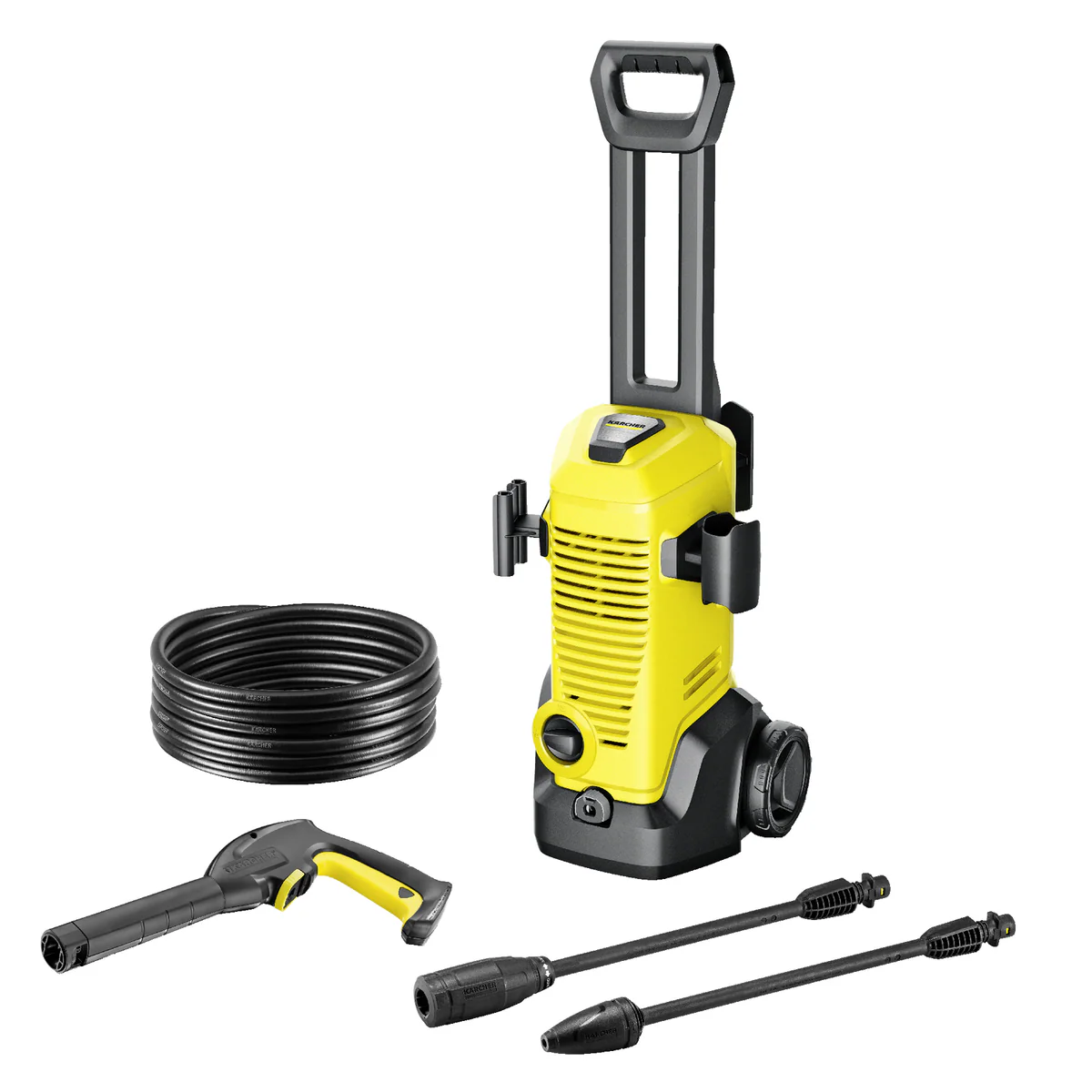 Karcher K3 Pressure Washer - 1950 PSI - 6m Hose - Versatile Cleaning Tool