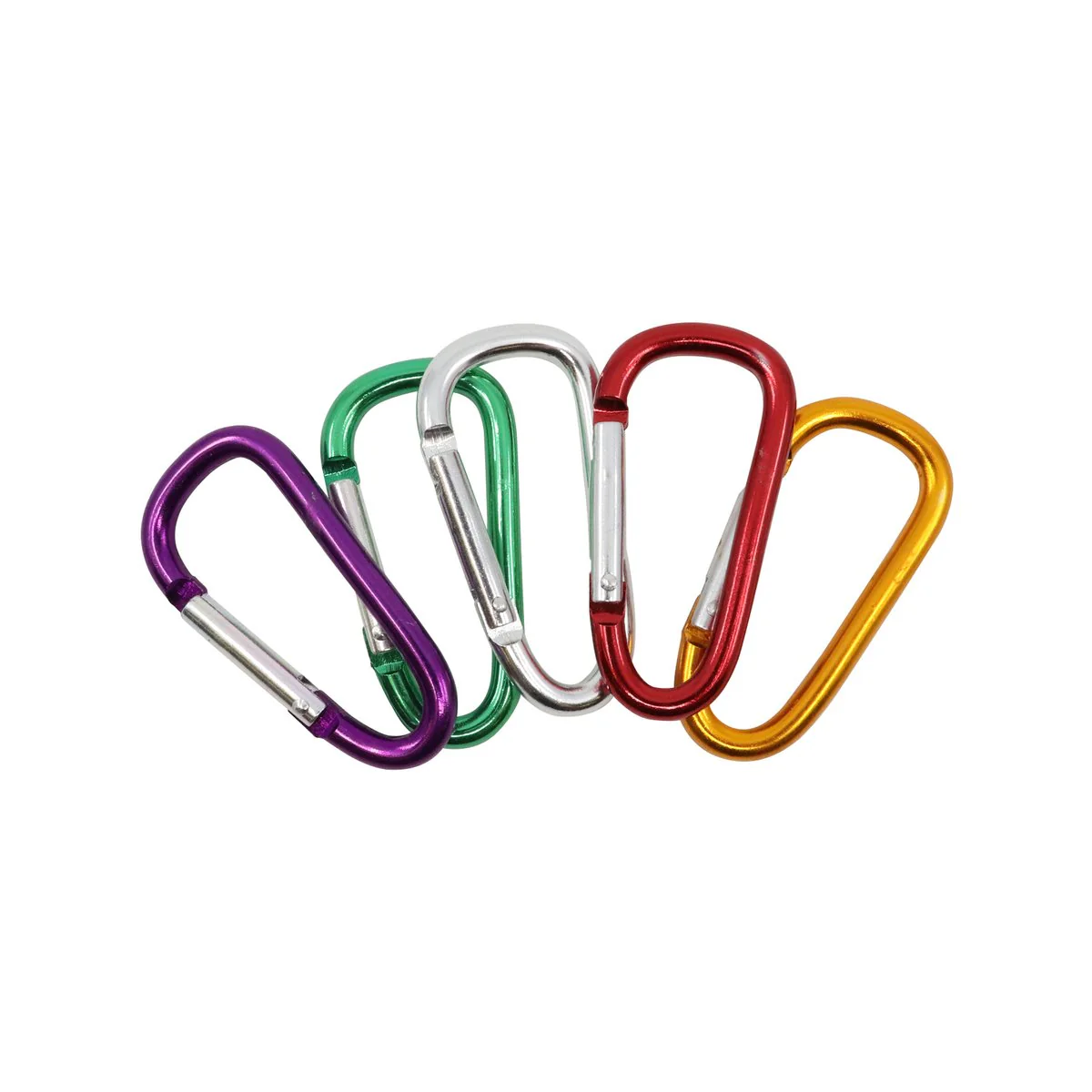 Key Essentials Key Ring - 6mm - Aluminium - Mixed Colours - Image 2