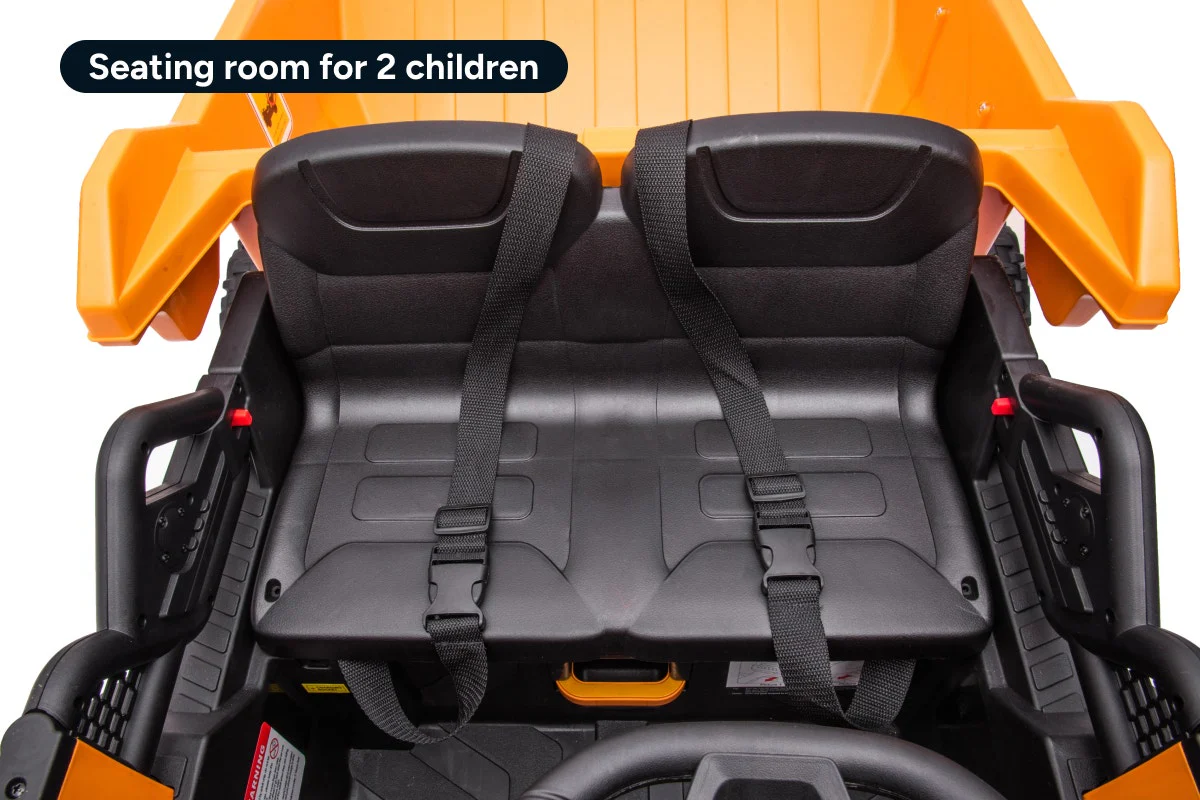 Kids Construction Electric Ride On Truck with Tipping Bed - Image 11