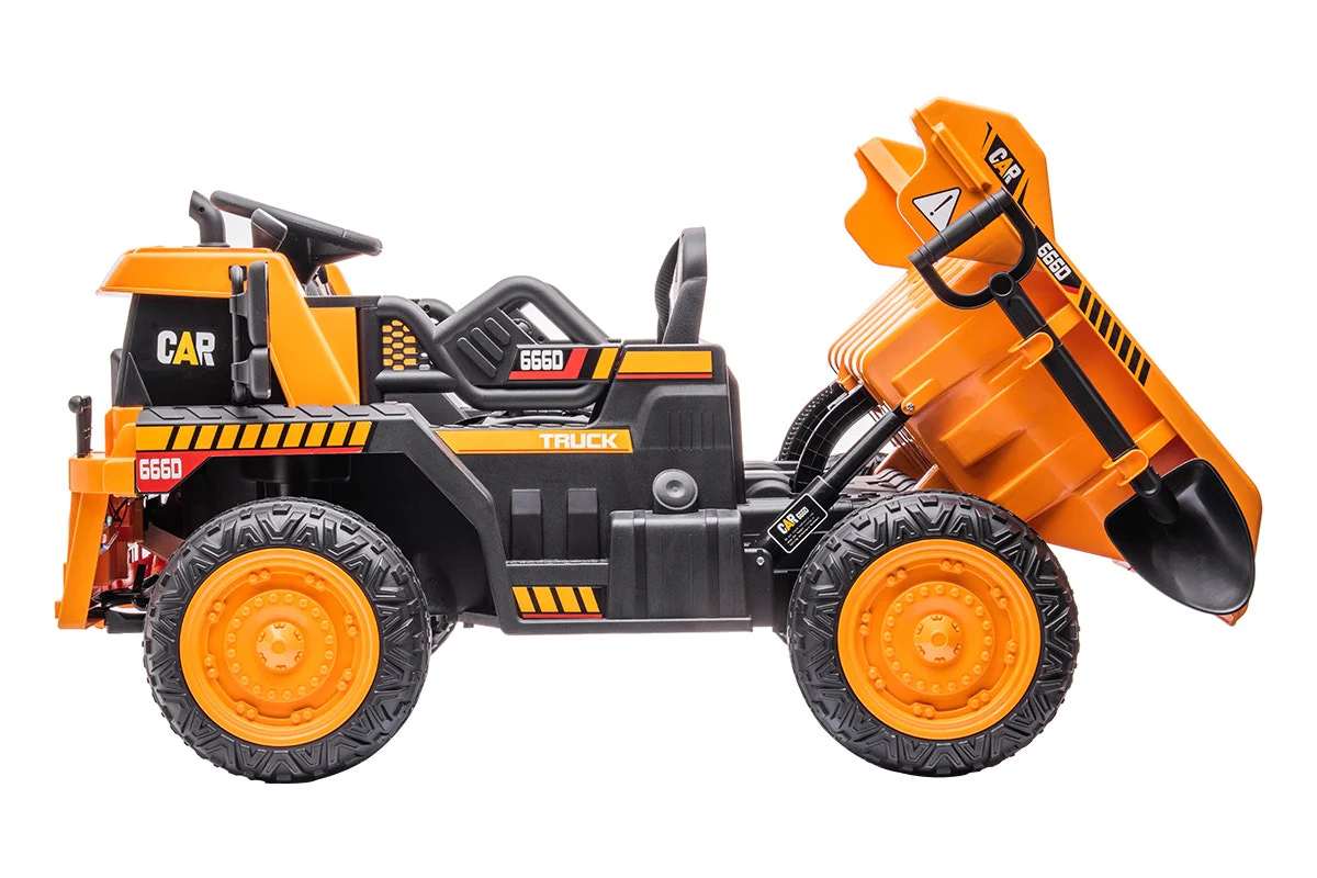 Kids Construction Electric Ride On Truck with Tipping Bed - Image 16