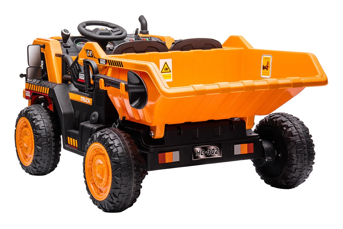 Kids Construction Electric Ride On Truck with Tipping Bed - Image 17