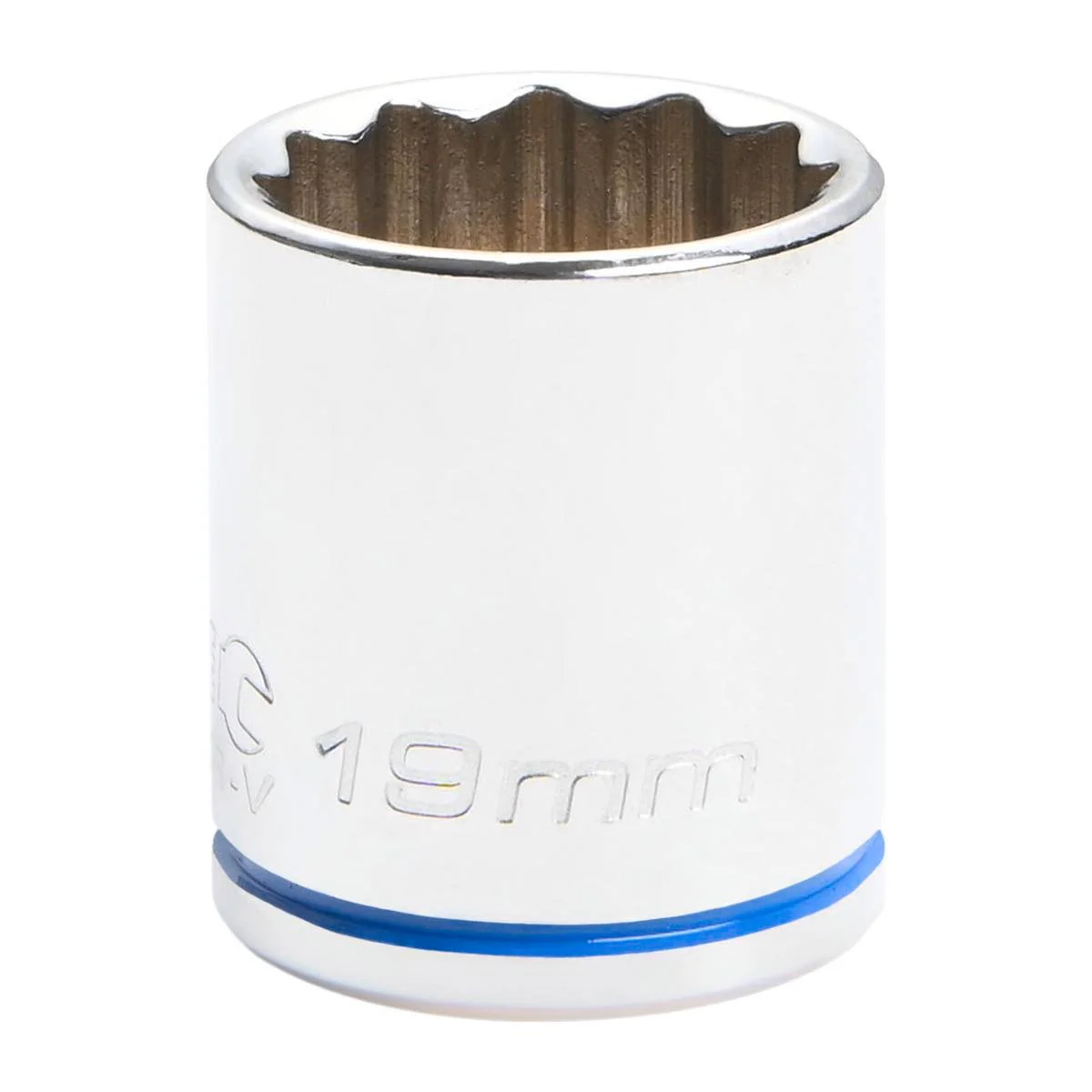 Kincrome 19mm 3/8 Drive Socket - Chrome Vanadium Steel - Rust Resistant