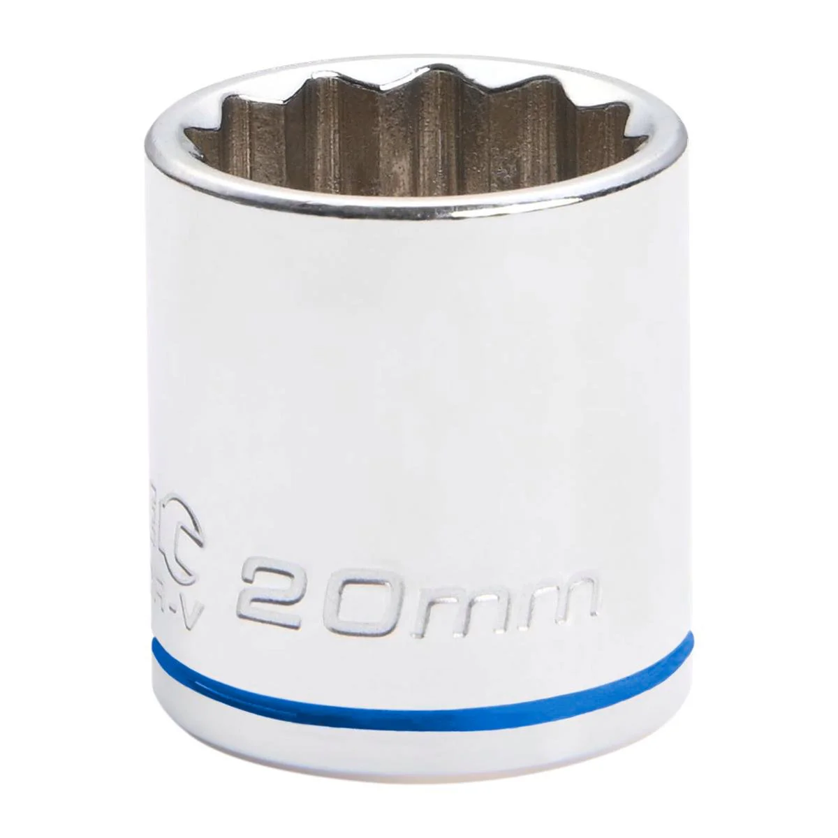 Kincrome 20mm 3/8" Square Drive Socket - Chrome Vanadium Steel - Rust Resistant
