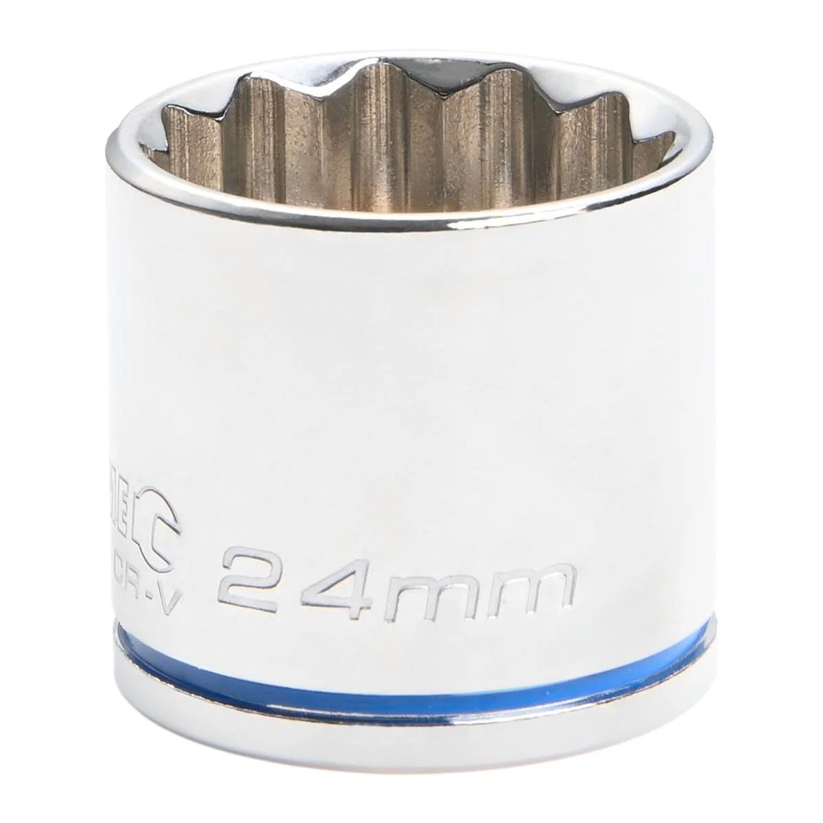 Kincrome 24mm 3/8 Drive Socket - Chrome Vanadium Steel - Rust Resistant
