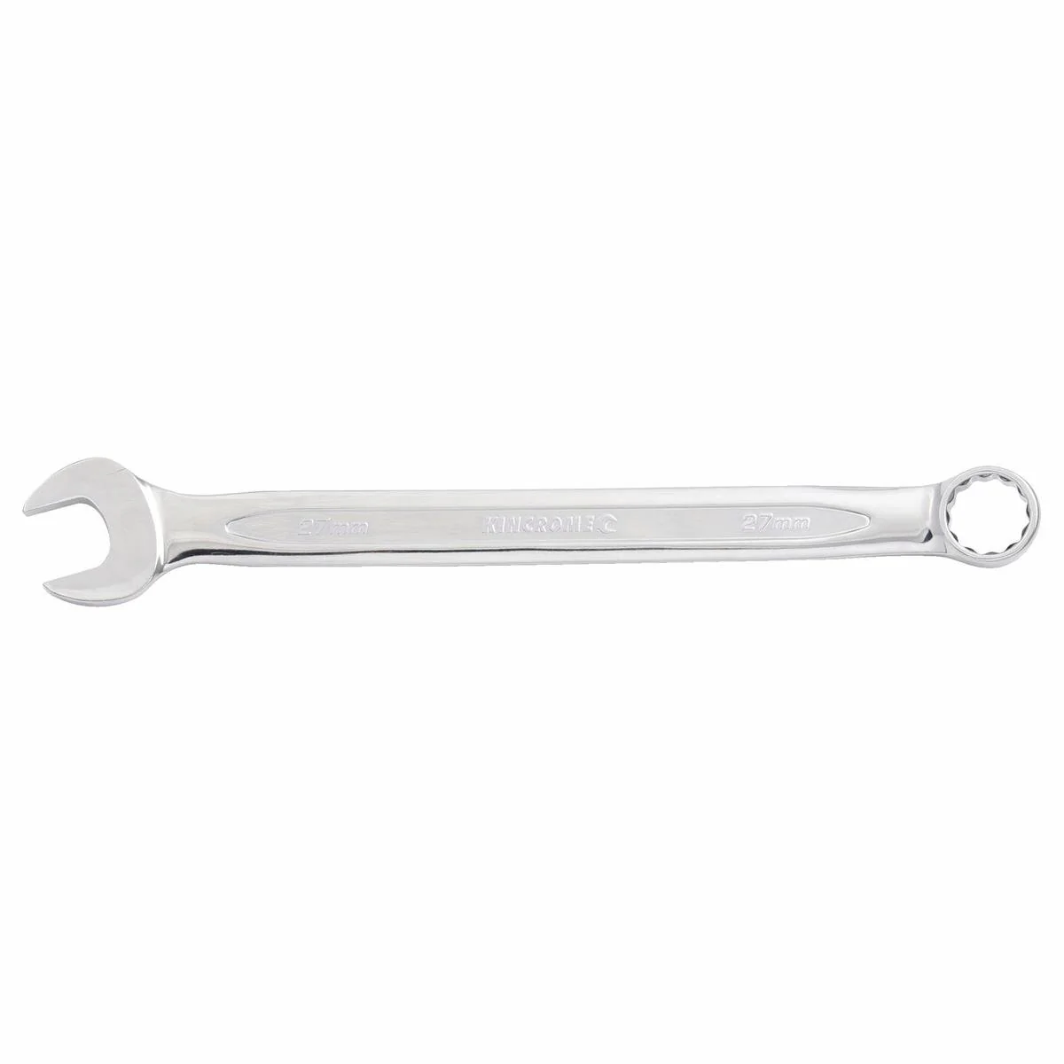 Kincrome 27mm Combination Spanner - Chrome Vanadium Steel - Silver