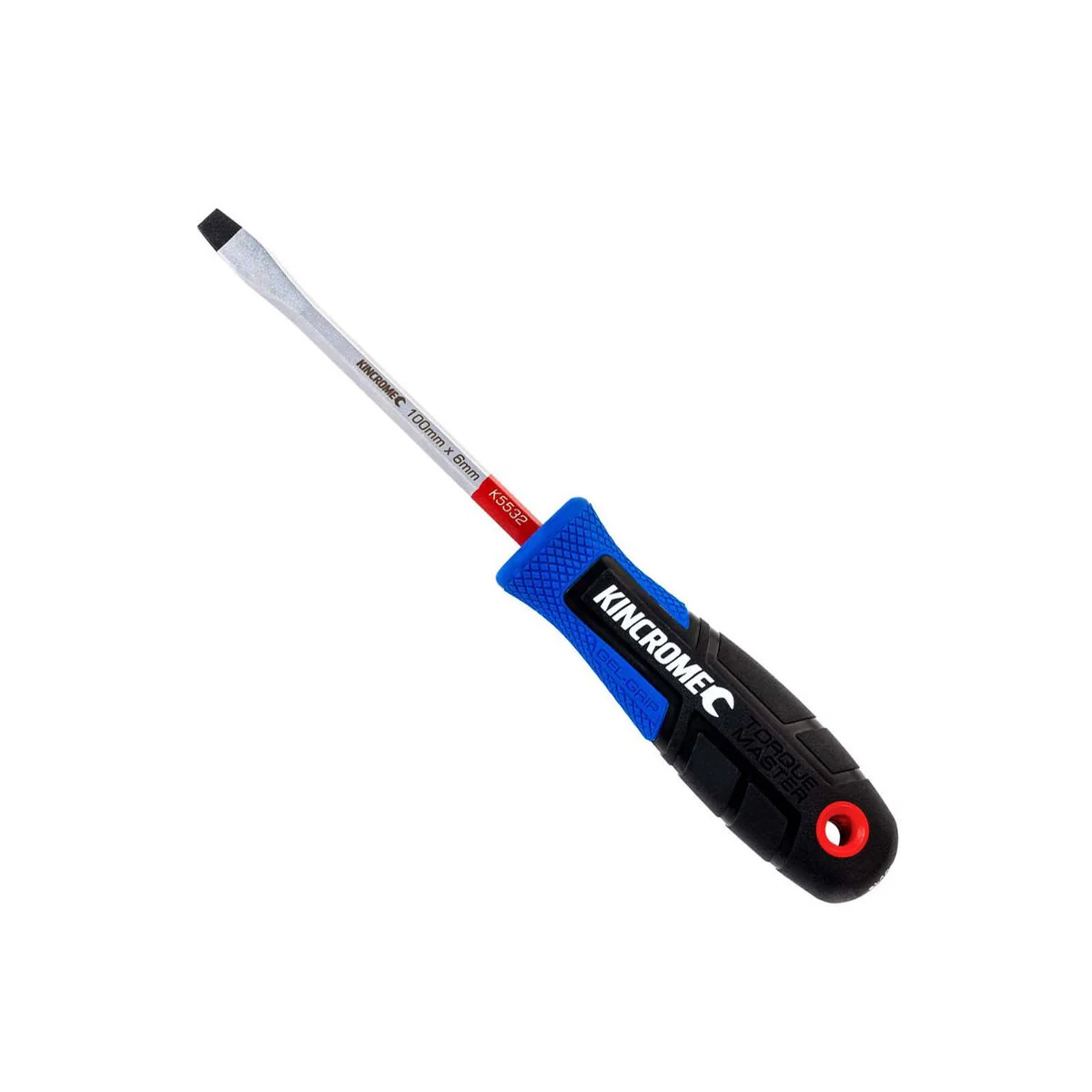 Kincrome 6 x 100mm Torquemaster Blade Screwdriver - S3 Alloy Steel - Magnetic Tips - Tri-Lobe Design
