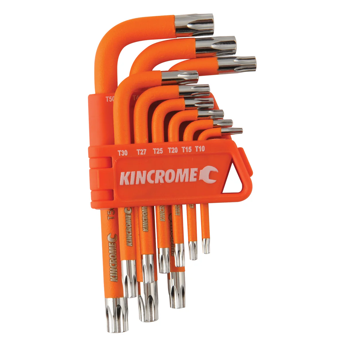 Kincrome 9 Piece Tamperproof Torx Key Set - Chrome Vanadium Steel - Durable