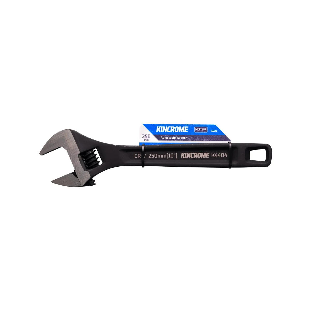 Kincrome Adjustable Wrench 250mm 10 - Chrome Vanadium Steel - 28mm Jaw Opening - Corrosion Resistant - Image 2