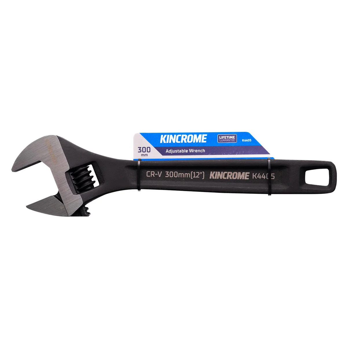 Kincrome Adjustable Wrench 300mm 12 - Chrome Vanadium Steel - 34mm Jaw Opening - Corrosion Resistant - Image 2