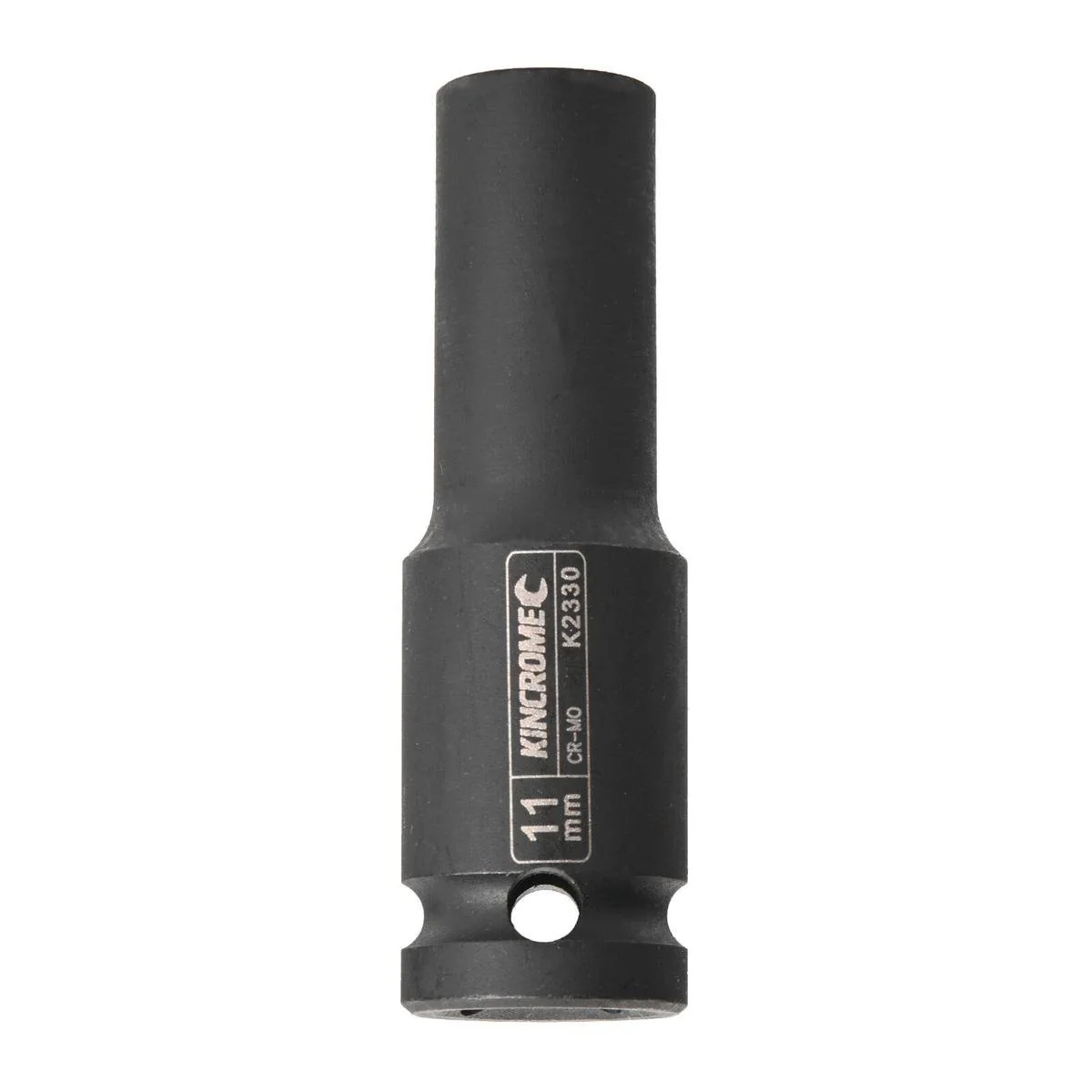 Kincrome 11mm Deep Impact Socket - 1/2 Drive - Chrome Molybdenum Steel - Black