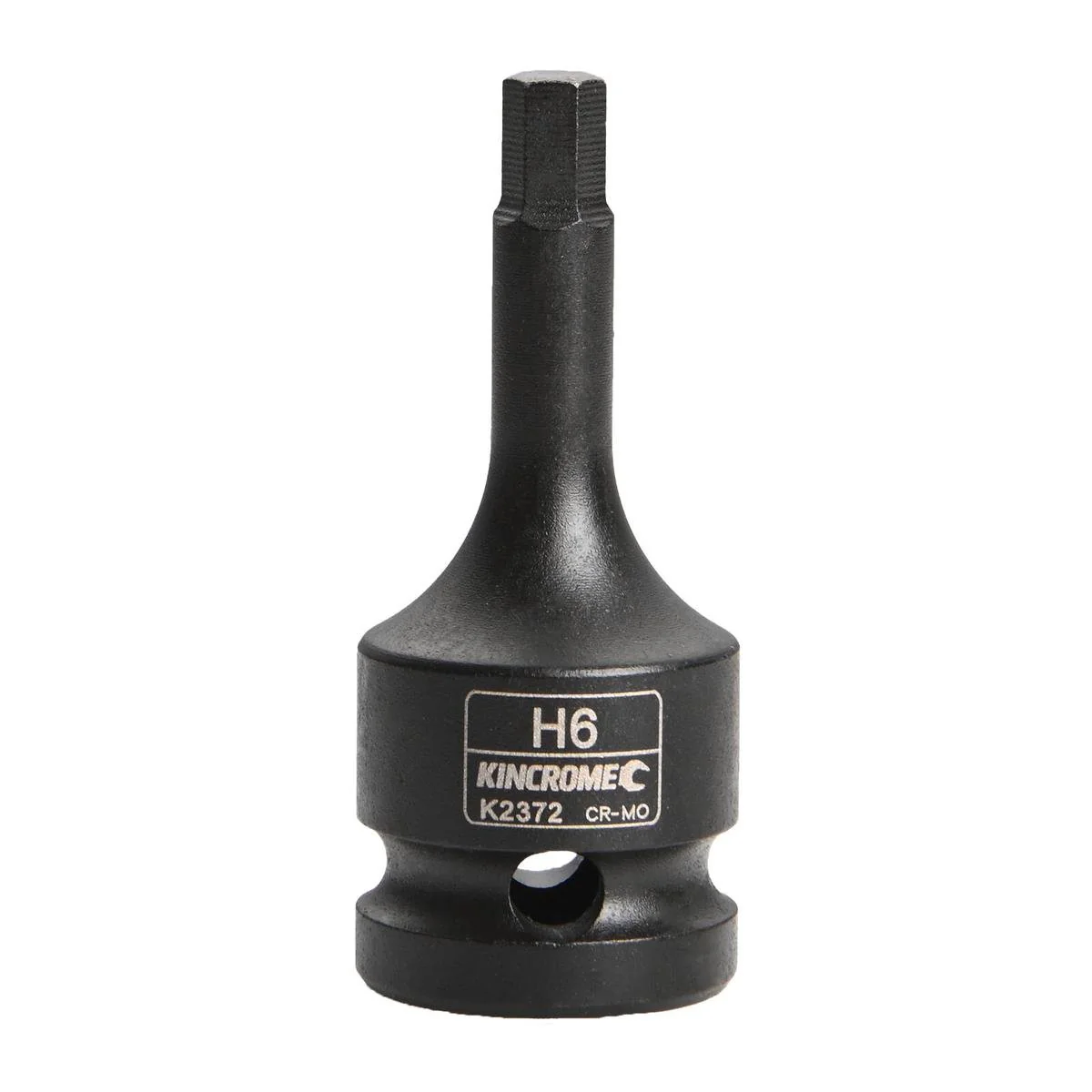Kincrome Hex Impact Socket - 6mm x 60mm - Chrome Molybdenum - Rust Resistant