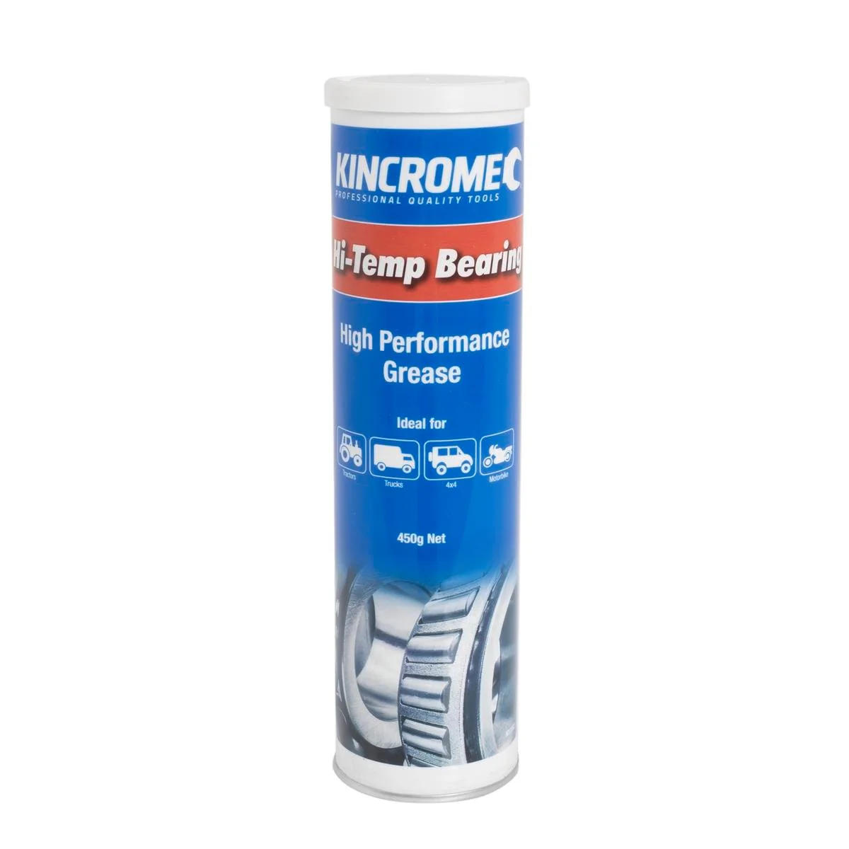 Kincrome Hi Temperature Grease Cartridge 450g NLGI 2 Water Resistant