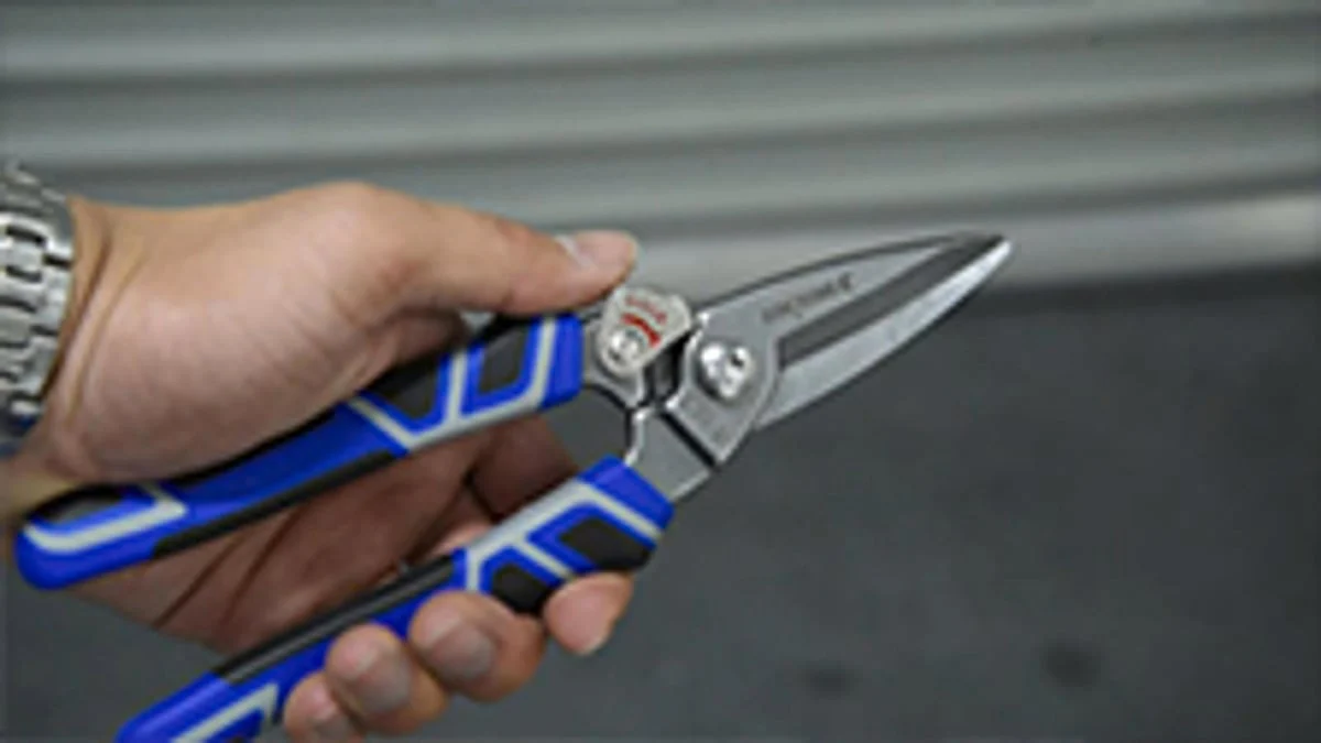 Kincrome Multi-Purpose Industrial Scissors - 200mm - Chrome Vanadium Steel - Soft Grip - Image 4