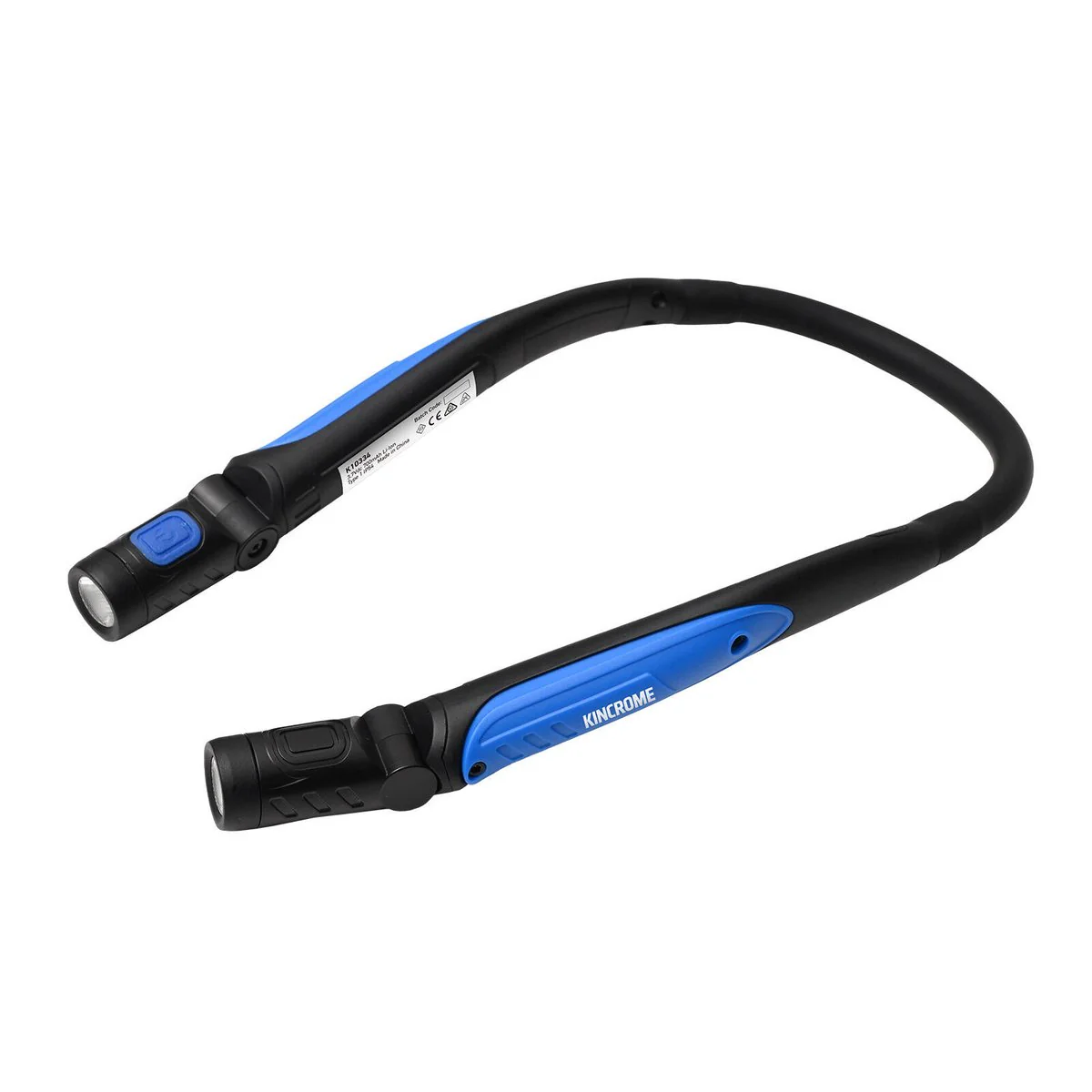 Kincrome Neck Light - Rechargeable - IP54 Rated - 110° Pivoting Head - 230mm x 130mm x 45mm - Image 5
