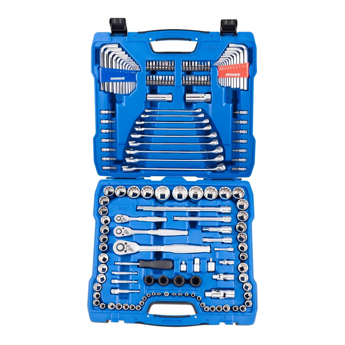 Kincrome Socket Set - 165 Piece - Chrome Vanadium Steel - Ratcheting - Image 2