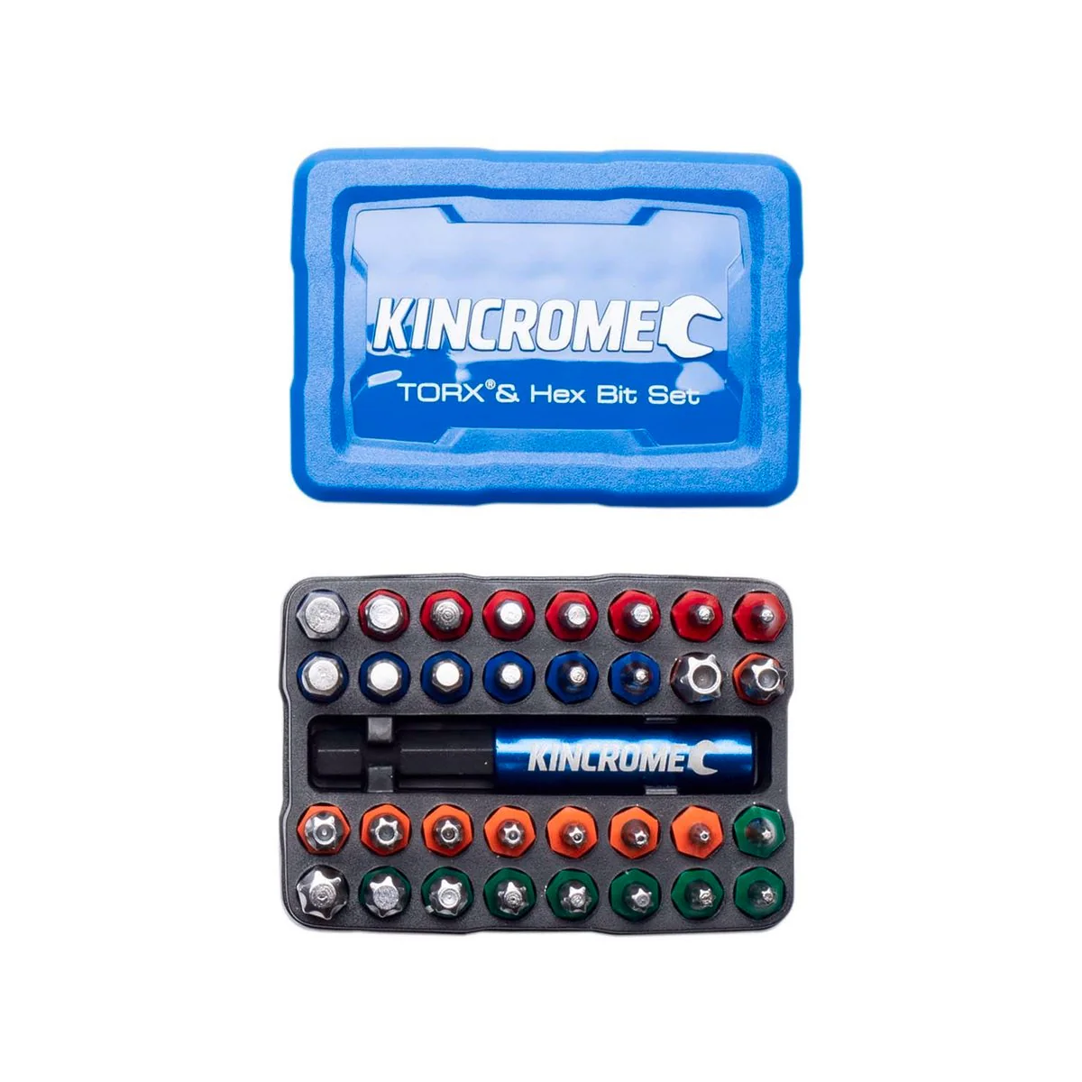 Kincrome 33 Piece Torx and Hex Bit Set - S2 Steel - 70mm x 35mm x 50mm - Image 2
