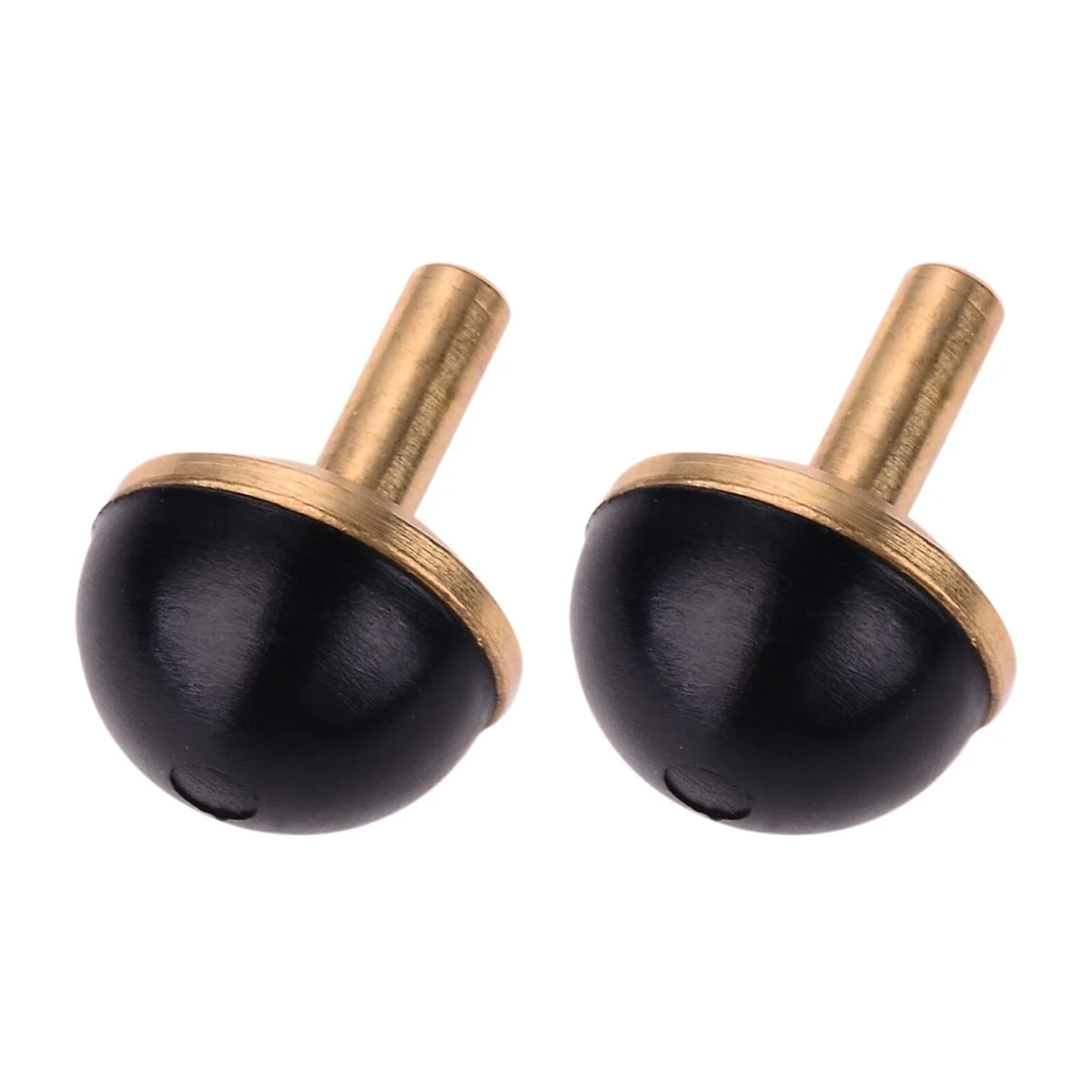 Kinetic 12mm Dome Brass Tap Valve 2 Pack - Leak-Free Fit - Easy Turn Operation