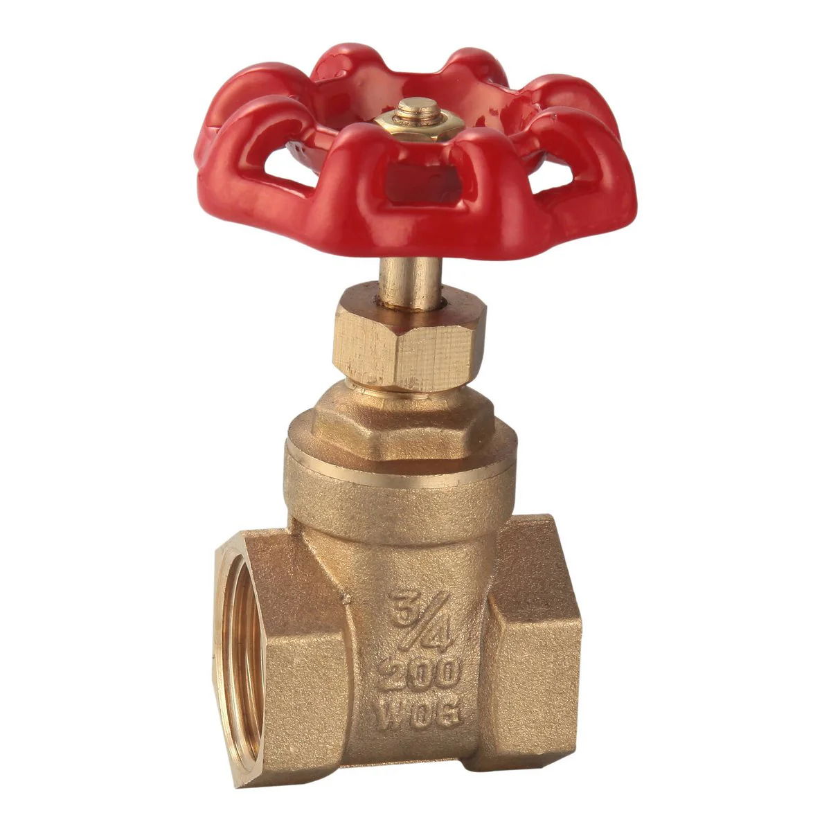 Kinetic Brass Gate Valve - 20mm - Universal Thread - Lead Free - Durable