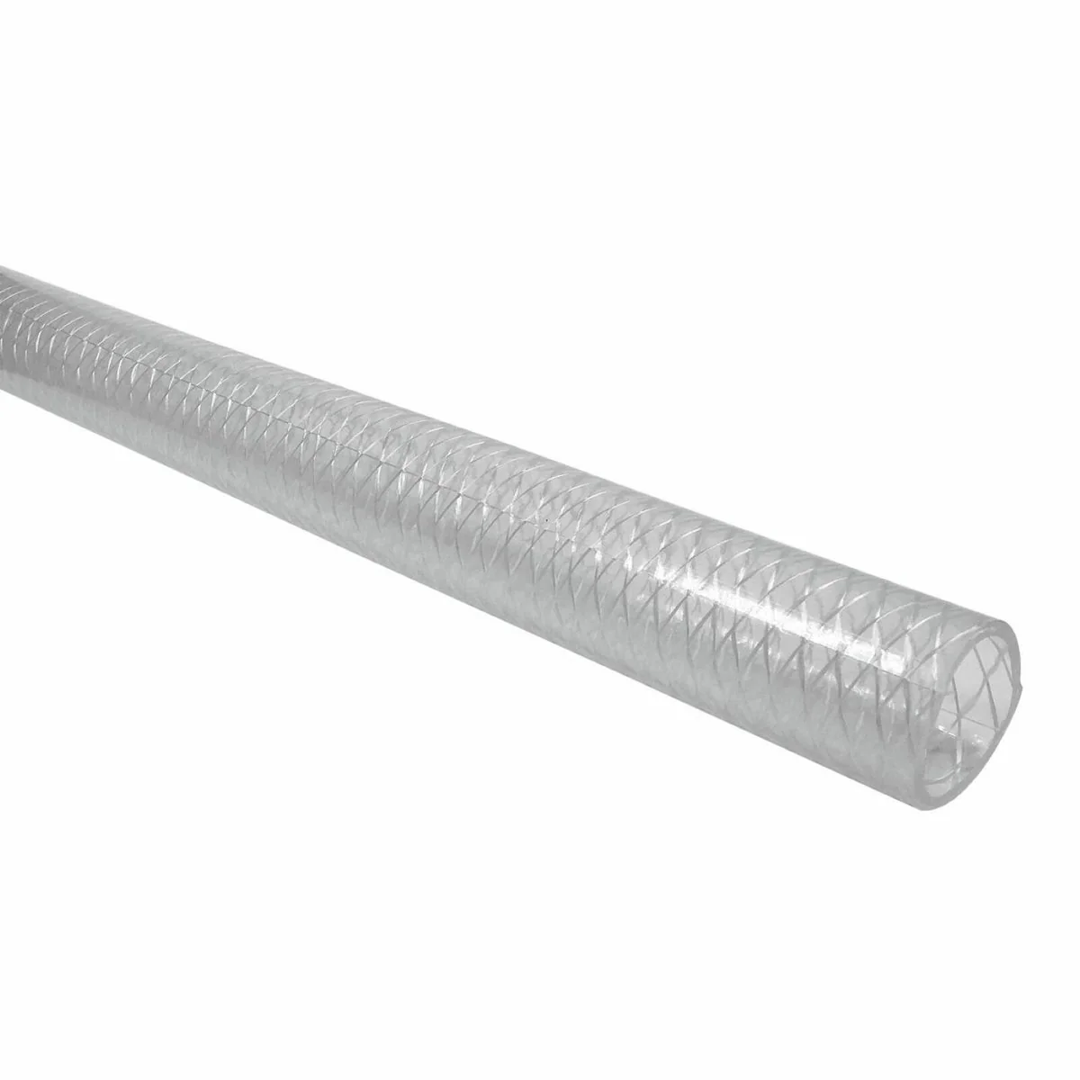Kinetic Food Contact Reinforced Pressure Hose 19mm x 900mm - Clear - Durable