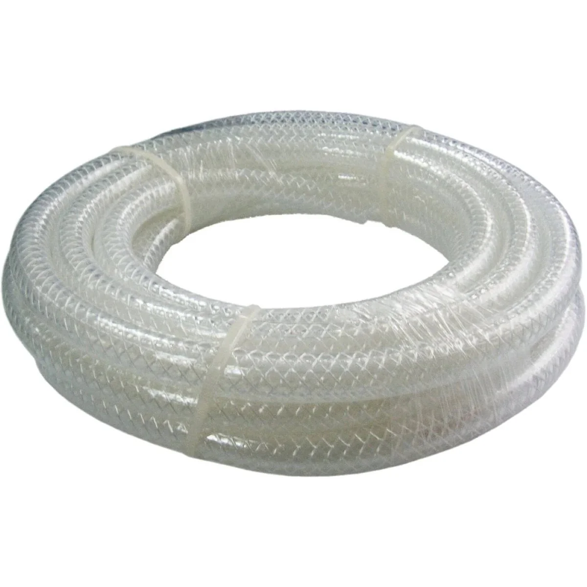 Kinetic Reinforced Pressure Hose - 6mm x 2m - Food Contact - Clear - 290psi