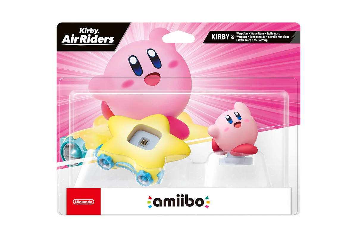 Kirby amiibo Warp Star Figure - High-Flying Adventure Collectible