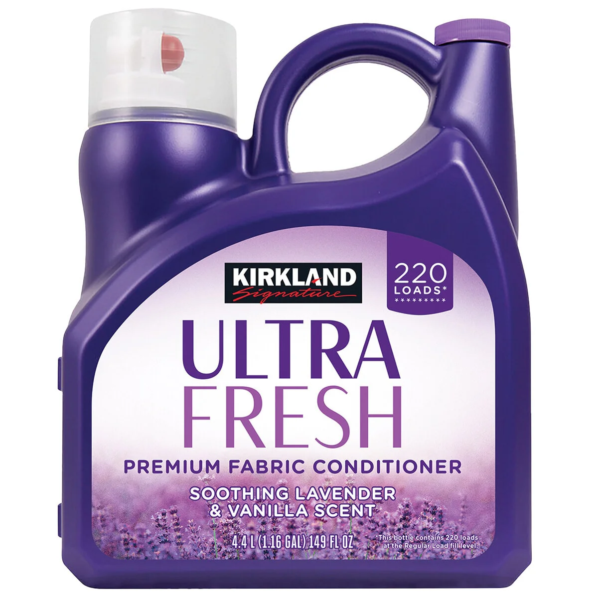 Kirkland Signature Lavender Fabric Softener Capacity 4.4L Purple