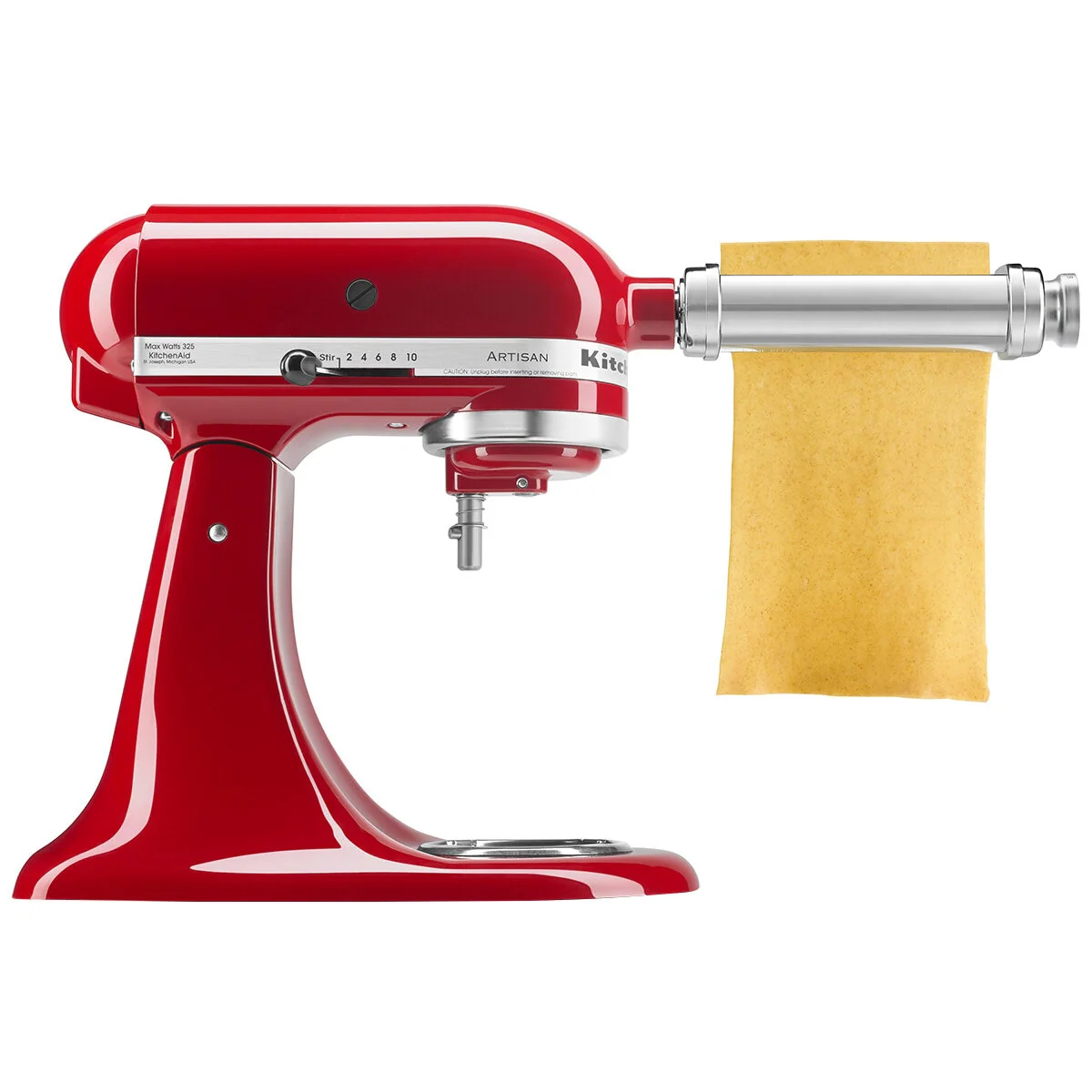 KitchenAid 3-Piece Pasta Roller and Cutter Attachment KSMPRA Metal - Image 4