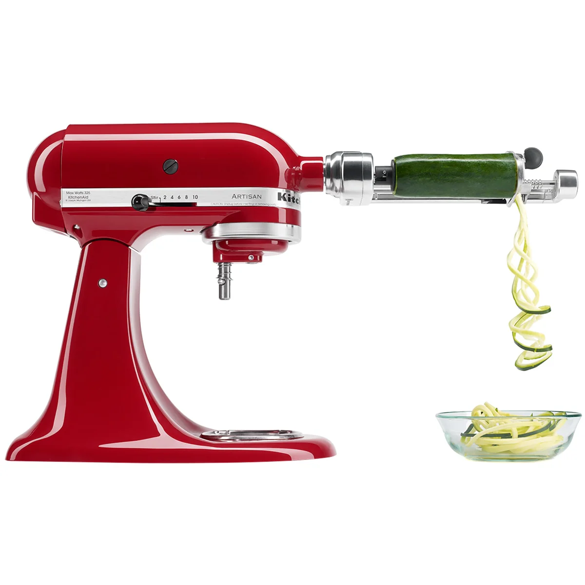 KitchenAid 7-Blade Spiraliser Plus Peel Core Slice Attachment 5KSM2APC Black - Image 18