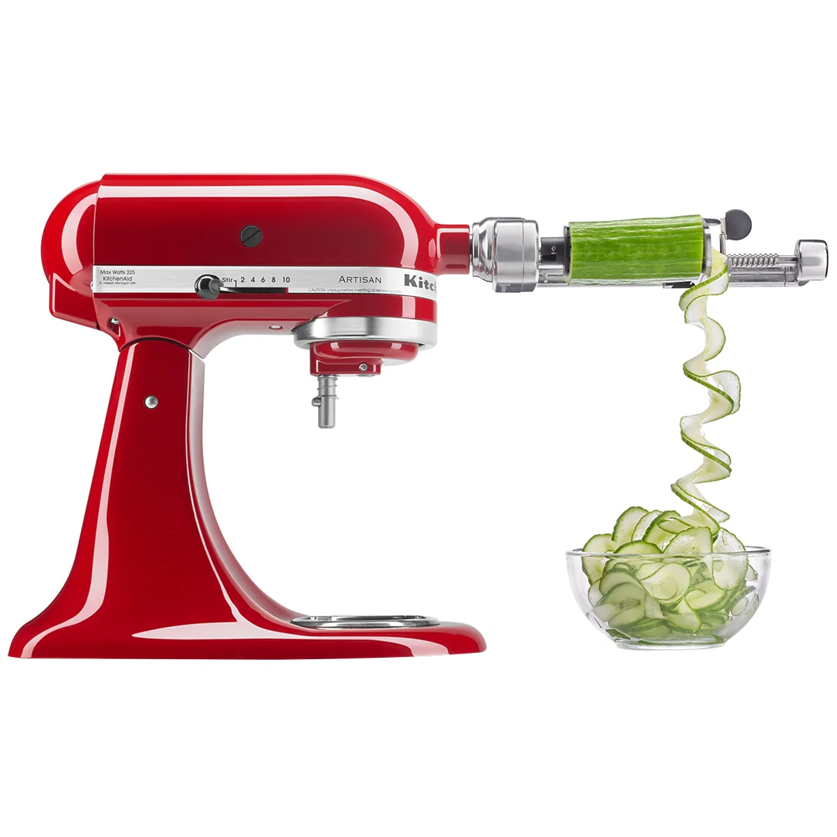 KitchenAid 7-Blade Spiraliser Plus Peel Core Slice Attachment 5KSM2APC Black - Image 19