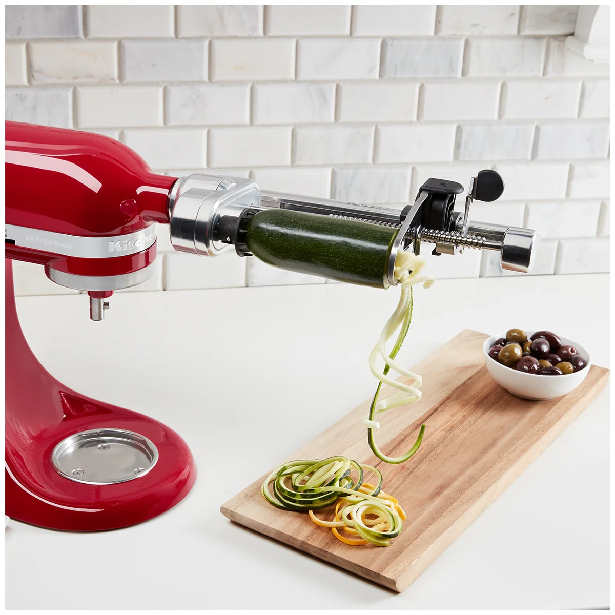 KitchenAid 7-Blade Spiraliser Plus Peel Core Slice Attachment 5KSM2APC Black - Image 31