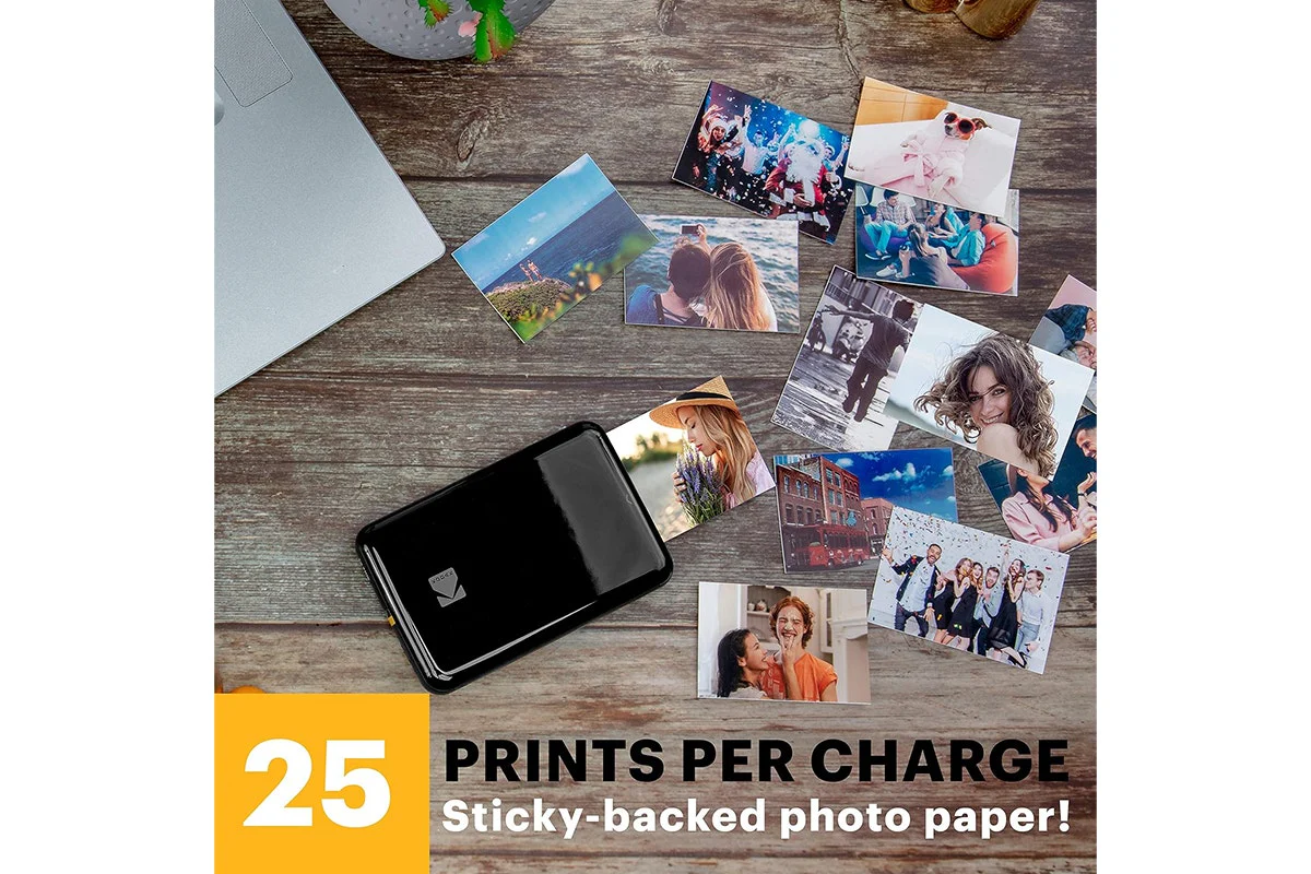 Kodak Step Instant Mobile Photo Printer Black with 50 Sheets - Image 9