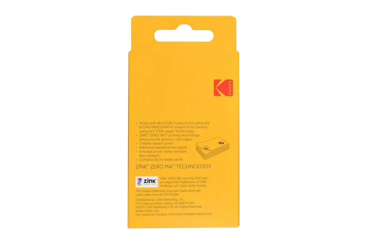 Kodak Step Instant Mobile Photo Printer White with 50 Sheets - Image 10