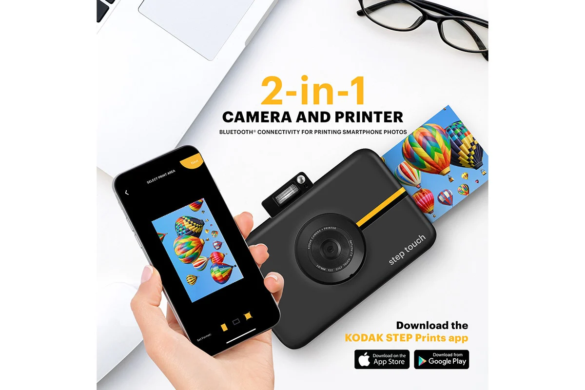 Kodak Step Instant Print Touch Camera Black with 10 Sheets - Image 5