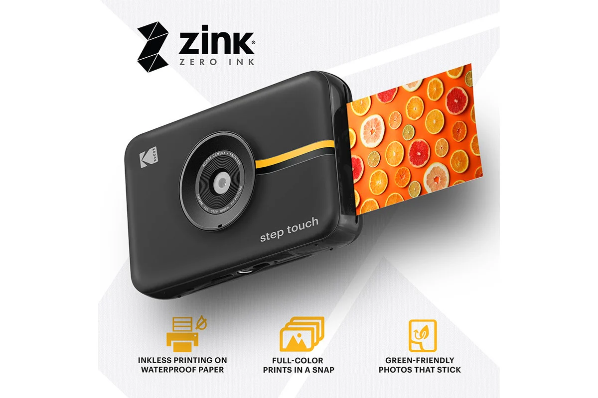 Kodak Step Instant Print Touch Camera Black with 10 Sheets - Image 7