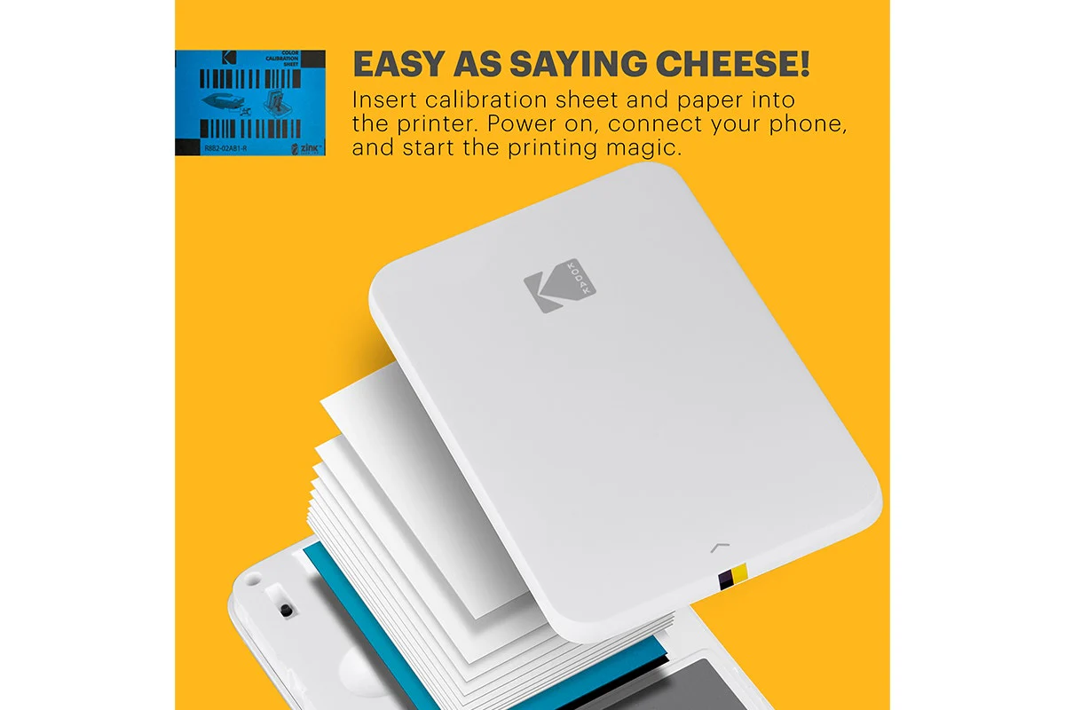 Kodak ZINK 2x3 Media Paper 20 Sheets Sticky Back Photo Paper - Image 4