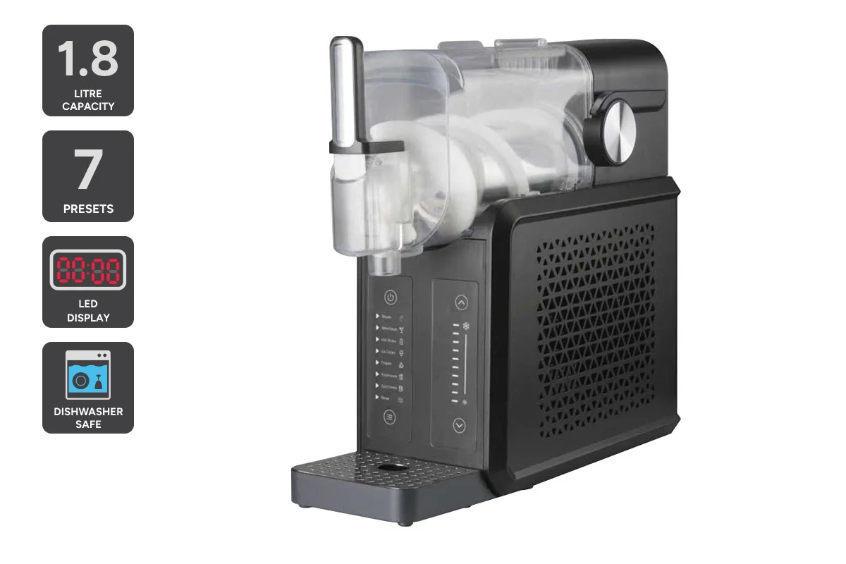 Kogan 1.8L Slushie Frozen Drink and Ice Cream Maker Compressor