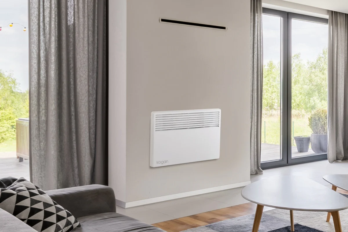 Kogan 1500W Panel Heater Wall Mountable Freestanding - Image 7