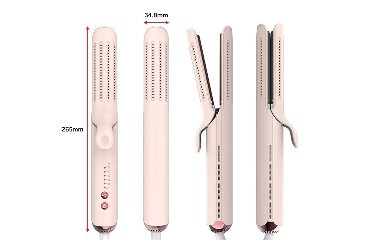 Kogan 2 in 1 Curling Wand and Hair Straightener Ceramic Fast Heat - Image 10