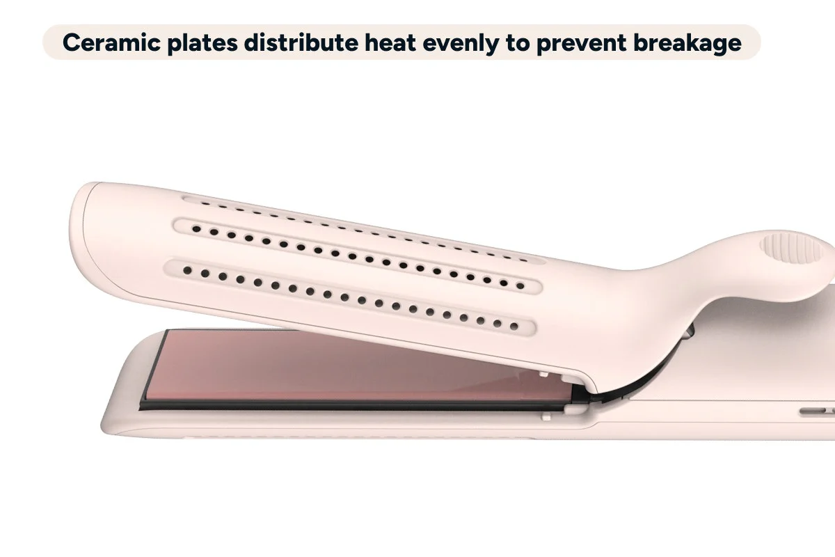 Kogan 2 in 1 Curling Wand and Hair Straightener Ceramic Fast Heat - Image 4