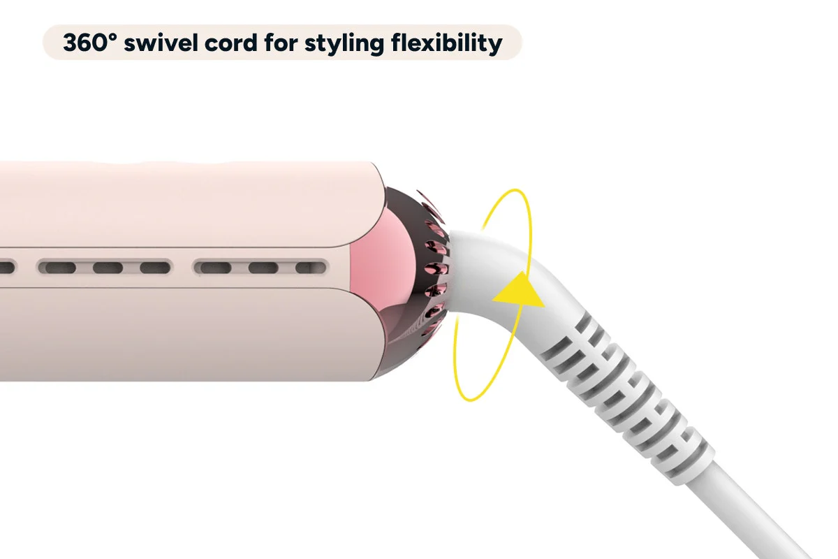 Kogan 2 in 1 Curling Wand and Hair Straightener Ceramic Fast Heat - Image 5